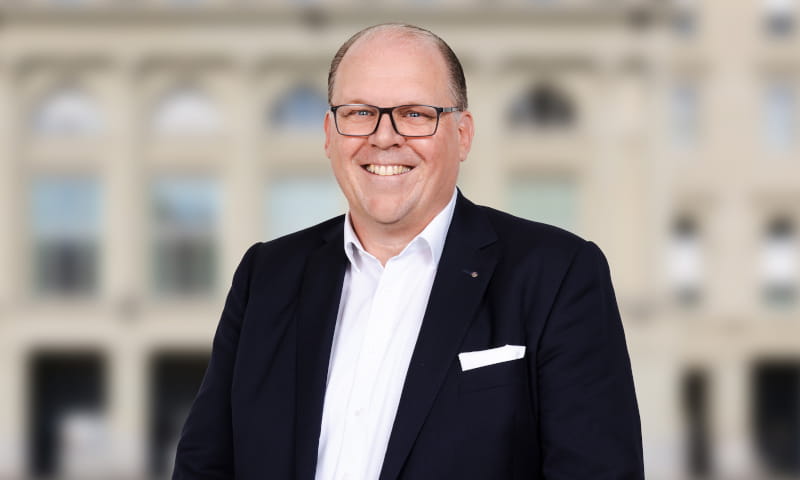 Marcel Oertle, Leiter des Departements Privat- / und Geschäftskunden