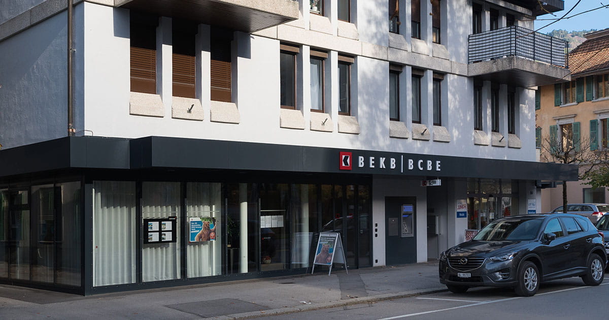 Modernisierte BEKB in Meiringen öffnet ihre Türen – BEKB