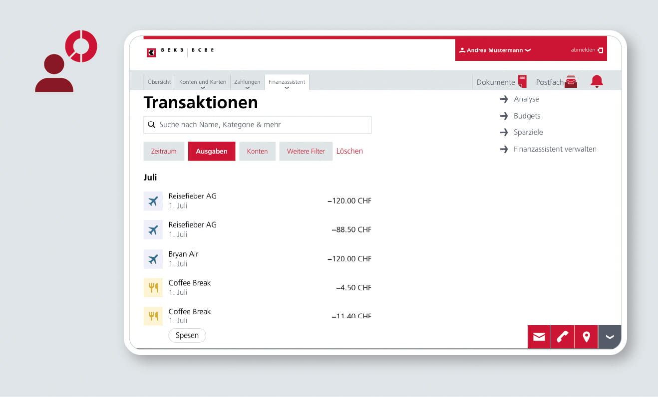 Transaktionen analysieren