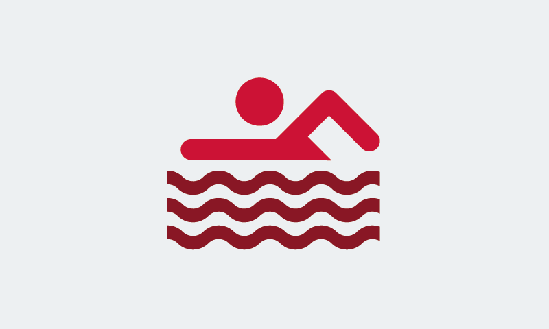 Volumen eines Schwimmbeckens, das 10 Meter breit, 25 Meter lang und 2 Meter tief ist