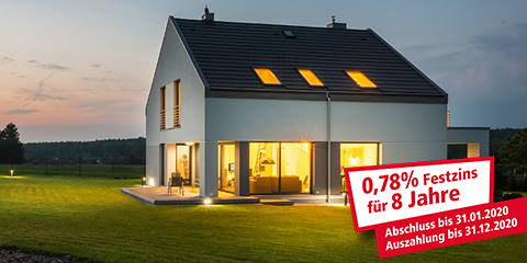 0,78% Festzins für 8 Jahre
